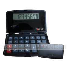 Карманный калькулятор на 8 цифр с передней крышкой (LC586A)